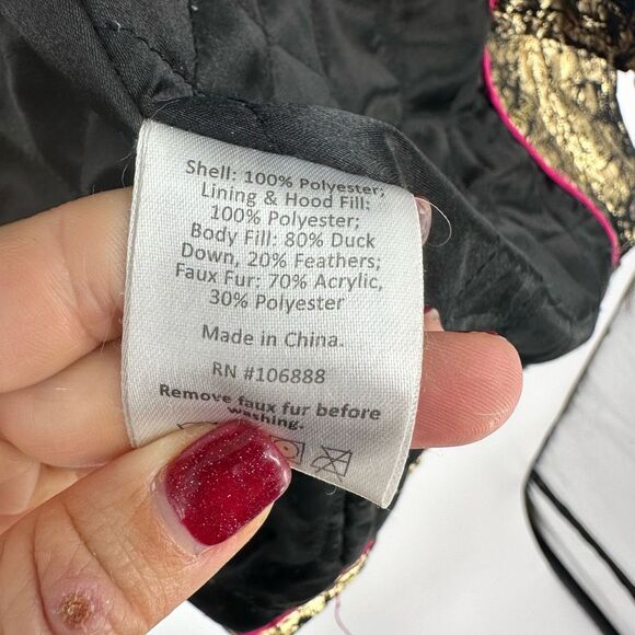 Appaman Kid’s hooded crackle down puffer coat size 12 Winter Warm - Picture 5 of 14